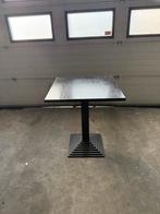 Horeca / Bistro Tafel – 65x65 cm – Zware voet, Huis en Inrichting, Tafels | Sidetables, Ophalen, Zo goed als nieuw