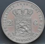 Mooie rijksdaalder 1868 - 2 1/2 gulden 1868 Willem 3, Koning Willem III, Verzenden, Zilver, Losse munt
