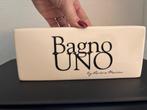 Bagno Uno Tissue Holder Riviera Maison, Porselein of Keramiek, Schaal, Ophalen of Verzenden, Zo goed als nieuw