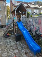 Speelhuis met glijbaan te koop!, Ophalen, Gebruikt, Glijbaan