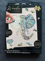 Wooden puzzle 30x22,5 cm 137 stukjes Olifant. Nieuw, Ophalen of Verzenden, Minder dan 500 stukjes, Nieuw, Legpuzzel
