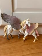 Schleich Pegasus moeder en veulen, Ophalen of Verzenden, Zo goed als nieuw, Paard, Beeldje of Figuurtje