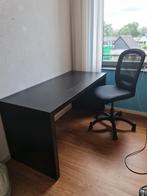 Bureau met stoel, Huis en Inrichting, Bureaus, Ophalen, In hoogte verstelbaar, Gebruikt
