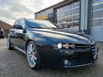 Alfa Romeo 159 Sportwagon 1.7 T - Ti - Leder - Carplay - Tre, Voorwielaandrijving, Euro 5, Gebruikt, Zwart
