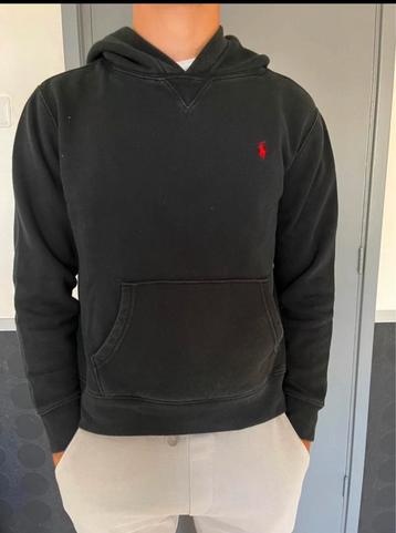 Zwarte polo Ralph Lauren hoodie trui XS beschikbaar voor biedingen