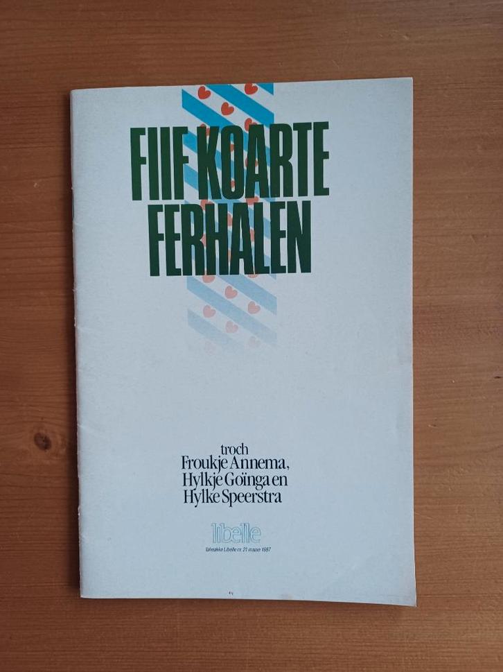 Fiif koarte ferhalen, Boeken, Streekboeken en Streekromans, Gelezen, Friesland, Ophalen of Verzenden