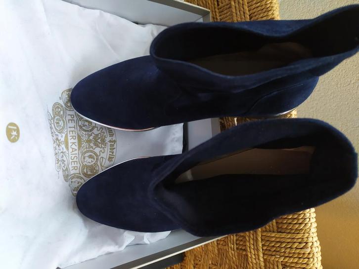 schoenen, Kleding | Dames, Schoenen, Nieuw, Lage of Enkellaarzen, Blauw, Verzenden