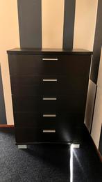 Ladekast met vijf lades, Ophalen, 50 tot 100 cm, Zo goed als nieuw, Minder dan 100 cm