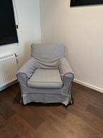 Gestreepte Fauteuil, Ophalen of Verzenden, Gebruikt, Stof, 75 tot 100 cm