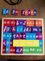 Houten letters in kist, Kinderen en Baby's, Speelgoed | Educatief en Creatief, Ophalen of Verzenden