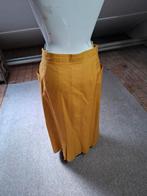 Viscose/linnen set maat 38, Kleding | Dames, Maat 38/40 (M), Kostuum of Pak, Geel, Ophalen of Verzenden