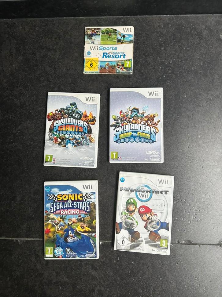 Diverse Wii spellen, Spelcomputers en Games, Games | Nintendo Wii, Gebruikt, Simulatie, 3 spelers of meer, Vanaf 3 jaar, Eén computer