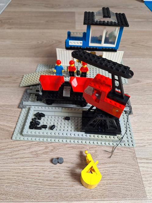 7838 Goederenoverslag voor de Lego trein, Kinderen en Baby's, Speelgoed | Duplo en Lego, Gebruikt, Lego, Complete set, Ophalen of Verzenden