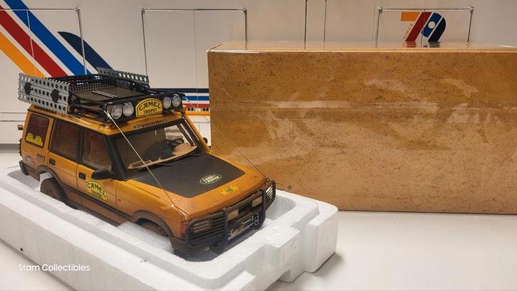 Almost Real Land Rover Discovery S1 Camel Trophy - 1996, Hobby en Vrije tijd, Modelauto's | 1:18, Zo goed als nieuw, Auto, Overige merken