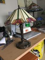 tiffany tafellamp, Ophalen, Zo goed als nieuw, Glas, Minder dan 50 cm