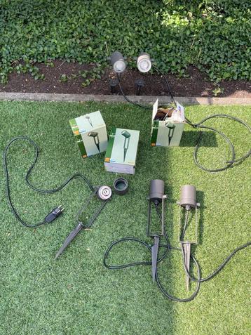 NIEUW Philips 8 st. Tuinverlichting Massive GU10 incl extras beschikbaar voor biedingen