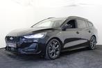 Ford FOCUS Wagon 1.0 EcoBoost Hybrid ST Line (bj 2023), Gebruikt, 1404 kg, Zwart, Hybride Elektrisch/Benzine