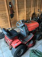 Grasmaaier + veegmachine, Tuin en Terras, Zitmaaiers, Ophalen of Verzenden, Zo goed als nieuw, Versnellingen, 90 tot 120 cm
