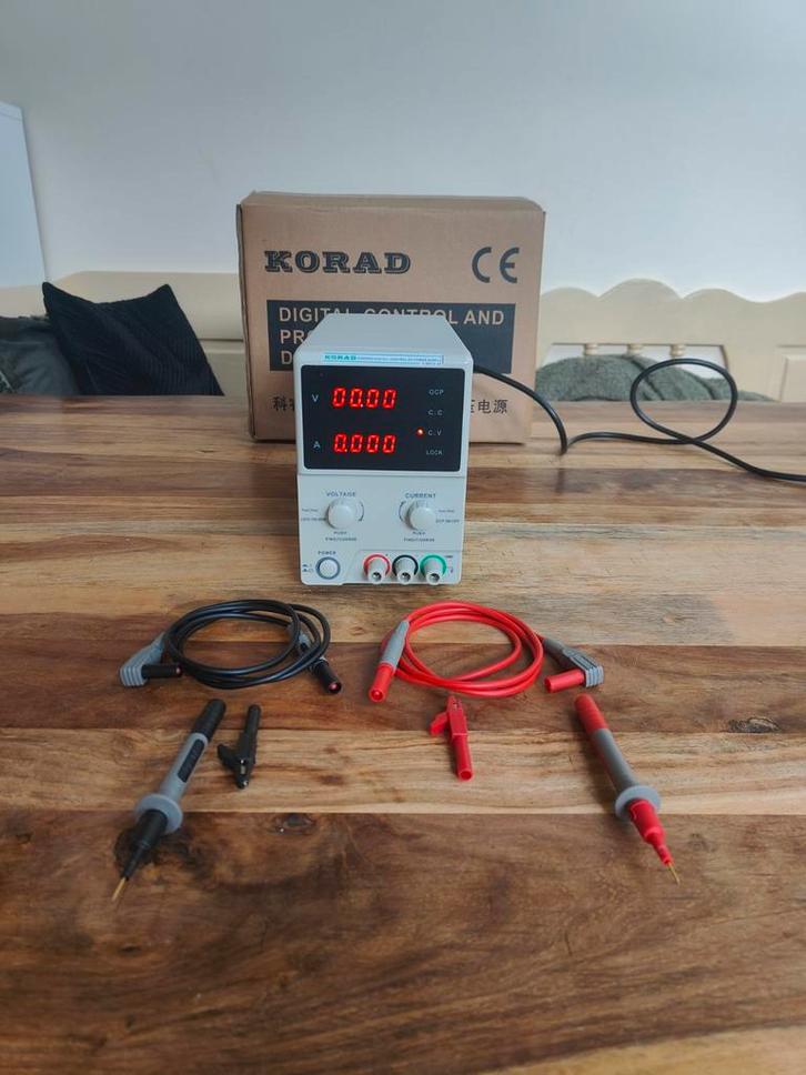 Korad Labvoeding & Owon Oscilloscoop - Zo goed als nieuw, Computers en Software, Interne voedingen, Zo goed als nieuw, Ophalen