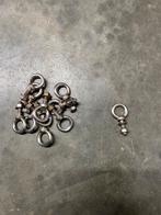 Te Koop: RVS oogbout m10, Ophalen of Verzenden, Zo goed als nieuw, 100 tot 250 mm, Rvs