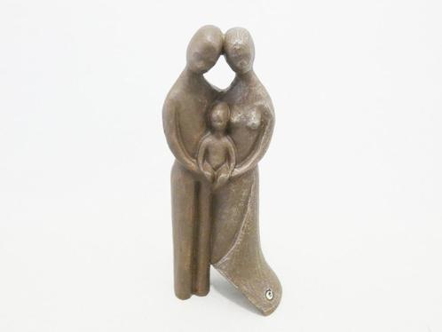 Geert Kunen - Vader en moeder met kind [284], Antiek en Kunst, Kunst | Beelden en Houtsnijwerken, Ophalen