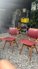 Set van twee retro stoelen, Huis en Inrichting, Stoelen, Ophalen, Gebruikt, Twee, Retro