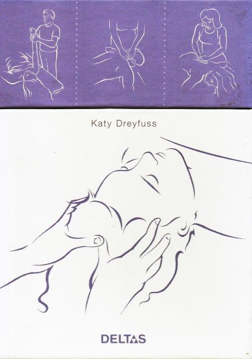 Massage : 50 Kaarten - Katy Dreyfuss / 9789044708646, Boeken, Esoterie en Spiritualiteit, Zo goed als nieuw, Achtergrond en Informatie