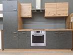 Keuken grijs bruin nieuw 270 cm, Huis en Inrichting, Keuken | Complete keukens, Overige materialen, Nieuw, Enkelwandige keuken