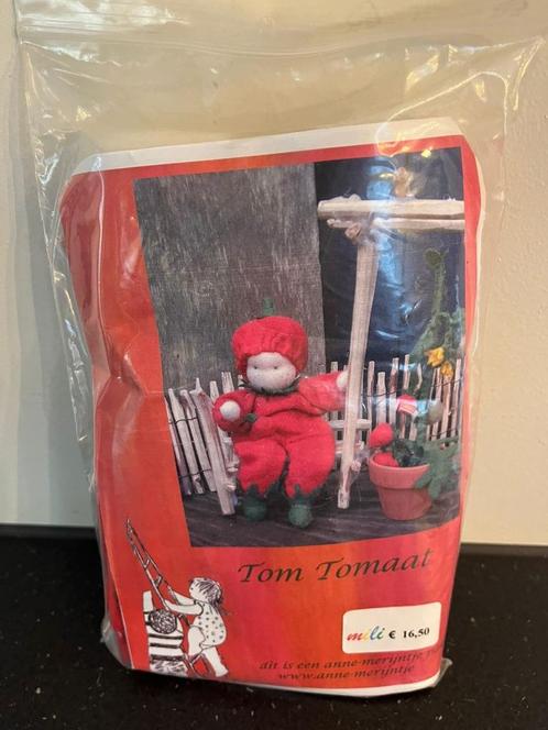 Zelfmaakpakket Tom tomaat atelier Anne-Merijntje, Hobby en Vrije tijd, Vilt, Nieuw, Boek of Patroon, Wolvilt, Verzenden