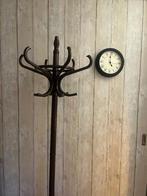 Vintage staande kapstok donkerbruin, Ophalen, Gebruikt, Staande kapstok, 150 tot 200 cm