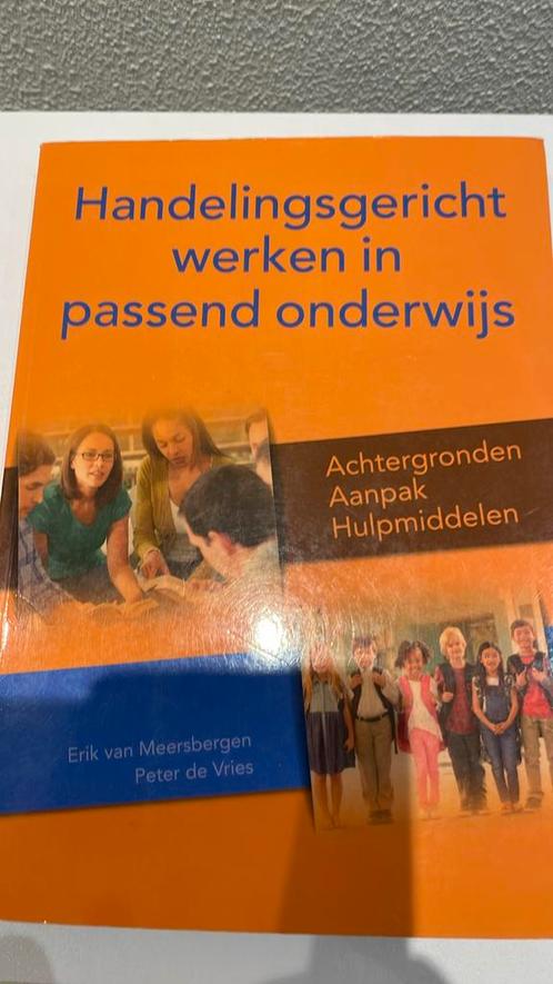 Handelingsgericht werken in passend onderwijs, Boeken, Wetenschap, Zo goed als nieuw, Ophalen of Verzenden