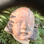 Kinderkopje sculptuur. (Gebakken klei, geen gips), Ophalen of Verzenden