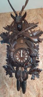 Prachtige Koekoeksklok met Jachtmotief, Antiek en Kunst, Antiek | Klokken, Ophalen