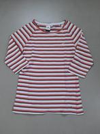 Luhta shirt, 3/4 mouw, ronde hals, streep oranje/wit, mt S, Luhta, Overige kleuren, Ophalen of Verzenden, Zo goed als nieuw