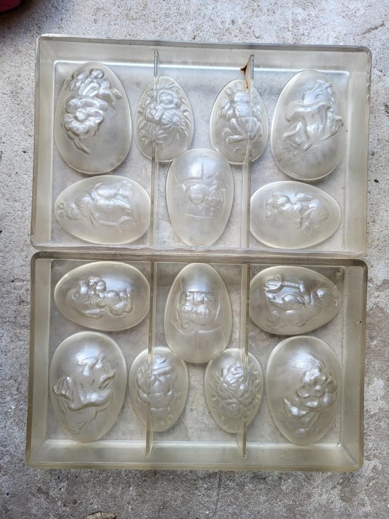 Chocolade vormen pasen ei, Ophalen of Verzenden, Gebruikt