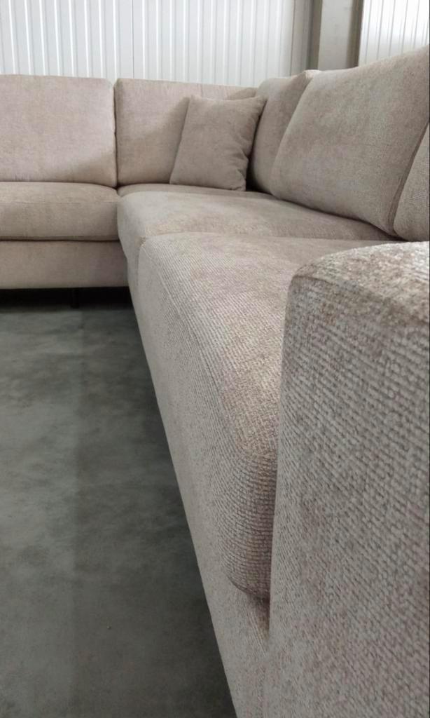 Nieuwe Geweven Velours Bank 300x230cm - Incl. Levering!, Huis en Inrichting, Banken | Complete zithoeken, Nieuw, Stof, Ophalen of Verzenden