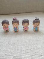 Monchhichi poppetjes 4 stuks., Ophalen of Verzenden, Zo goed als nieuw