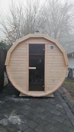 2,5M Barrel Sauna Gratis Levering en Plaatsing, Ophalen of Verzenden, Nieuw, Complete sauna