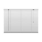 2x Gamma aluminium jaloezie 25 mm (NIEUW), Wit, Nieuw, 150 tot 200 cm, 50 tot 100 cm