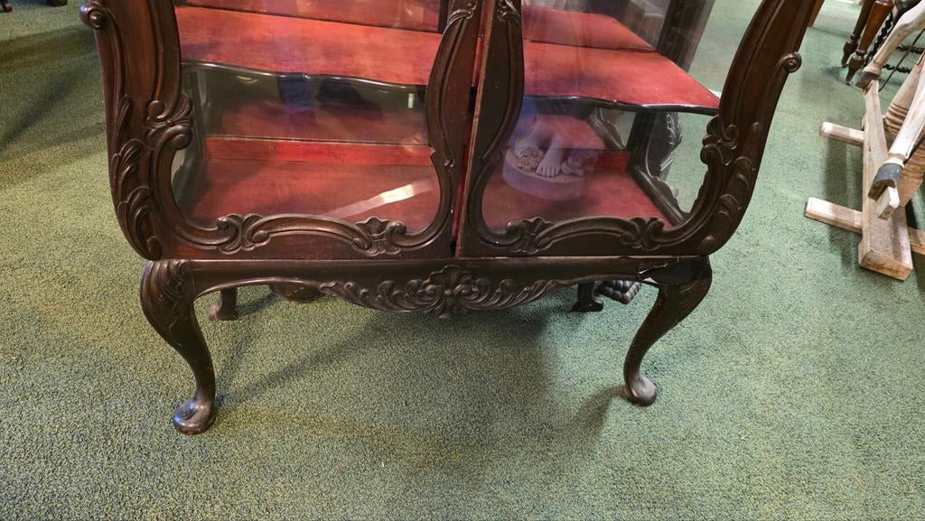 Hollands vitrine kast, Antiek en Kunst, Antiek | Meubels | Kasten, Ophalen