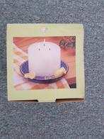Mooie kaars en kaars plateau, Huis en Inrichting, Ophalen of Verzenden, Nieuw, Overige materialen, Minder dan 25 cm