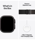 APPLE Watch Ultra 3 GPS + Cellular 49mm Milanese Loop, Apple, Apple, Zwart, IOS
