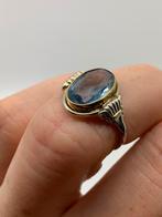 T925 Prachtige 830 zilveren ring maat 16,75, Sieraden, Tassen en Uiterlijk, Antieke sieraden, Ophalen of Verzenden, Zilver, Ring