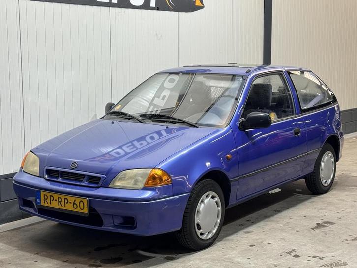 Suzuki Swift 1.0 GLS, Auto's, Suzuki, Bedrijf, Te koop, Swift, Benzine, Hatchback, Automaat, Origineel Nederlands, Blauw, Stof