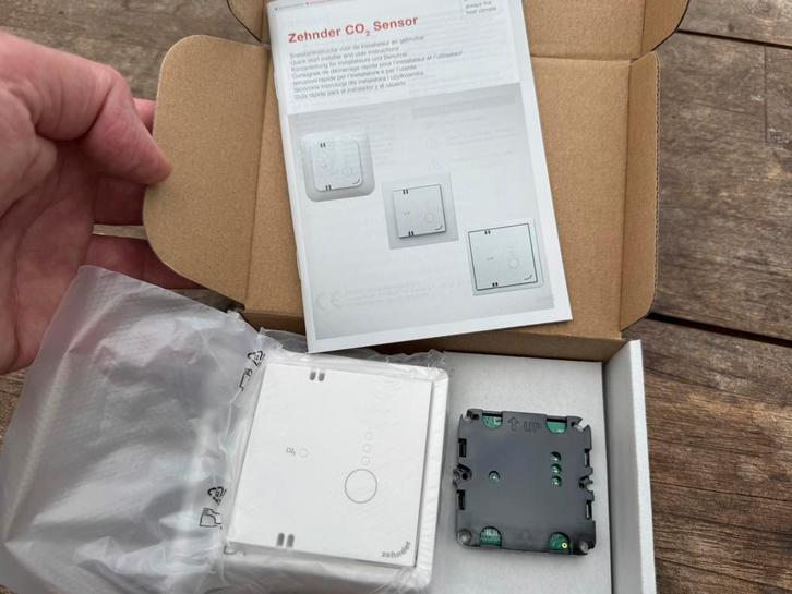 Zehnder CO2 Bediening / Sensor | RF 67 (Nieuw in doos), Doe-het-zelf en Verbouw, Ventilatie en Afzuiging, Nieuw, Ventilator en Afzuiger