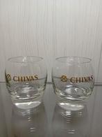 Set van 2 Vintage Chivas Regal Scotch Whisky Tumblers / Rock, Verzamelen, Ophalen of Verzenden, Zo goed als nieuw, Borrel- of Shotglas