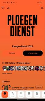 Ploegendienst kaartje zondag, Tickets en Kaartjes, Eén persoon