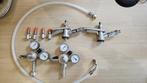 Complete biertap aansluit set (DSI Bajonet 2x, drukregelaar), Witgoed en Apparatuur, Thuistaps, Ophalen of Verzenden, Zo goed als nieuw