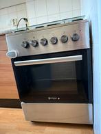 Wiggo oven, Witgoed en Apparatuur, Fornuizen, Ophalen, 4 kookzones, Zo goed als nieuw, 85 tot 90 cm