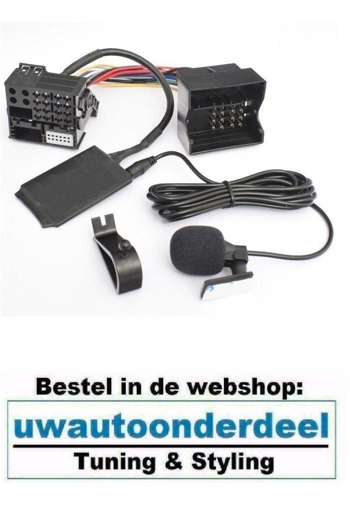 Bluetooth Carkit Aux Muziek Streaming Voor Bmw 5 Serie E60 E, Auto diversen, Autoradio's, Nieuw, Ophalen of Verzenden